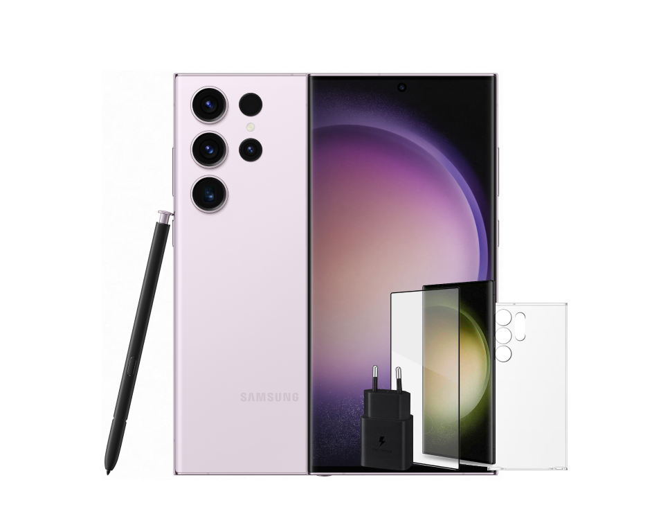 Смартфон Samsung Galaxy S23 Ultra 12/512GB Lavender + 3 подарка