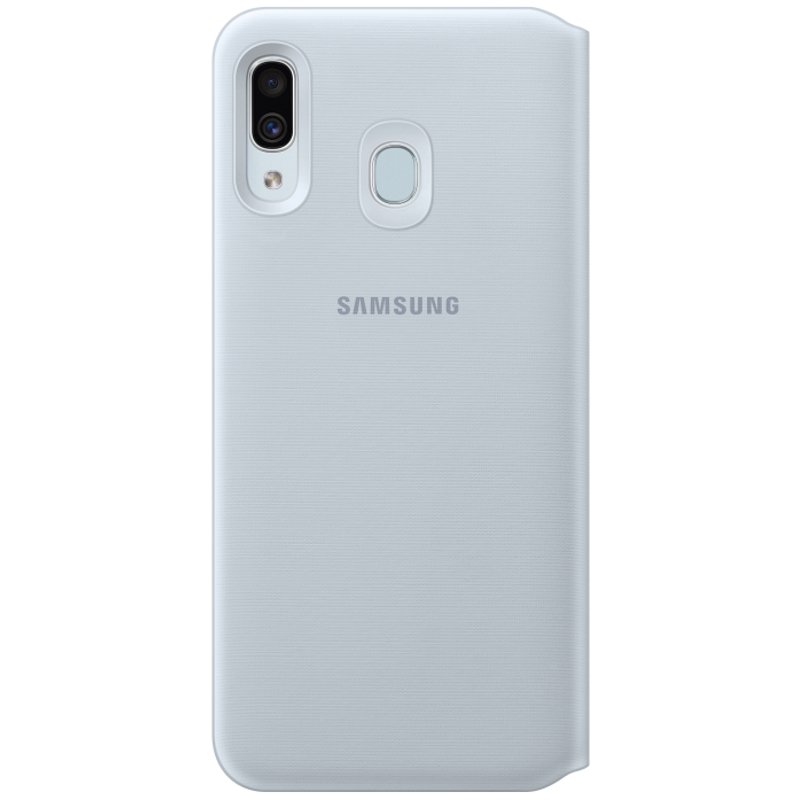 Чехол Samsung Wallet Cover для Galaxy A30 белый