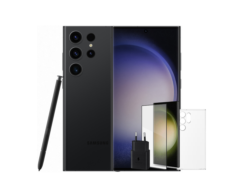 Смартфон Samsung Galaxy S23 Ultra 12/512GB Phantom Black + 3 подарка