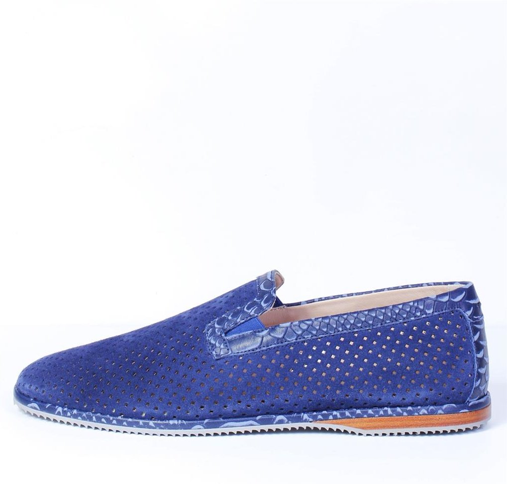 Мокасины Loriblu 7E UAP 15A UW blue 45 