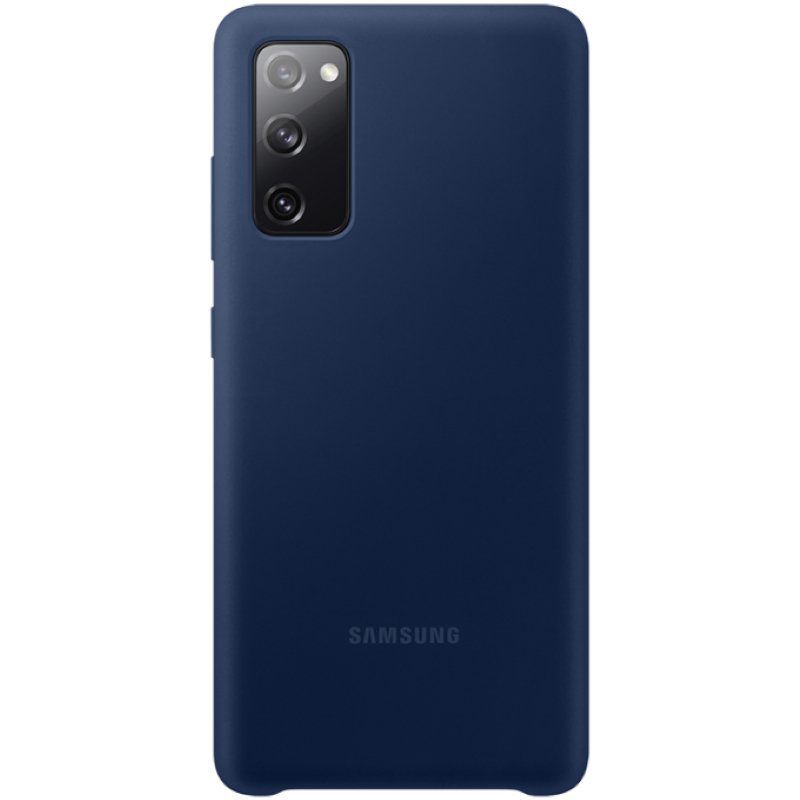 Чехол Samsung Silicone Cover для Galaxy S20 FE EF-PG780TNEGRU синий