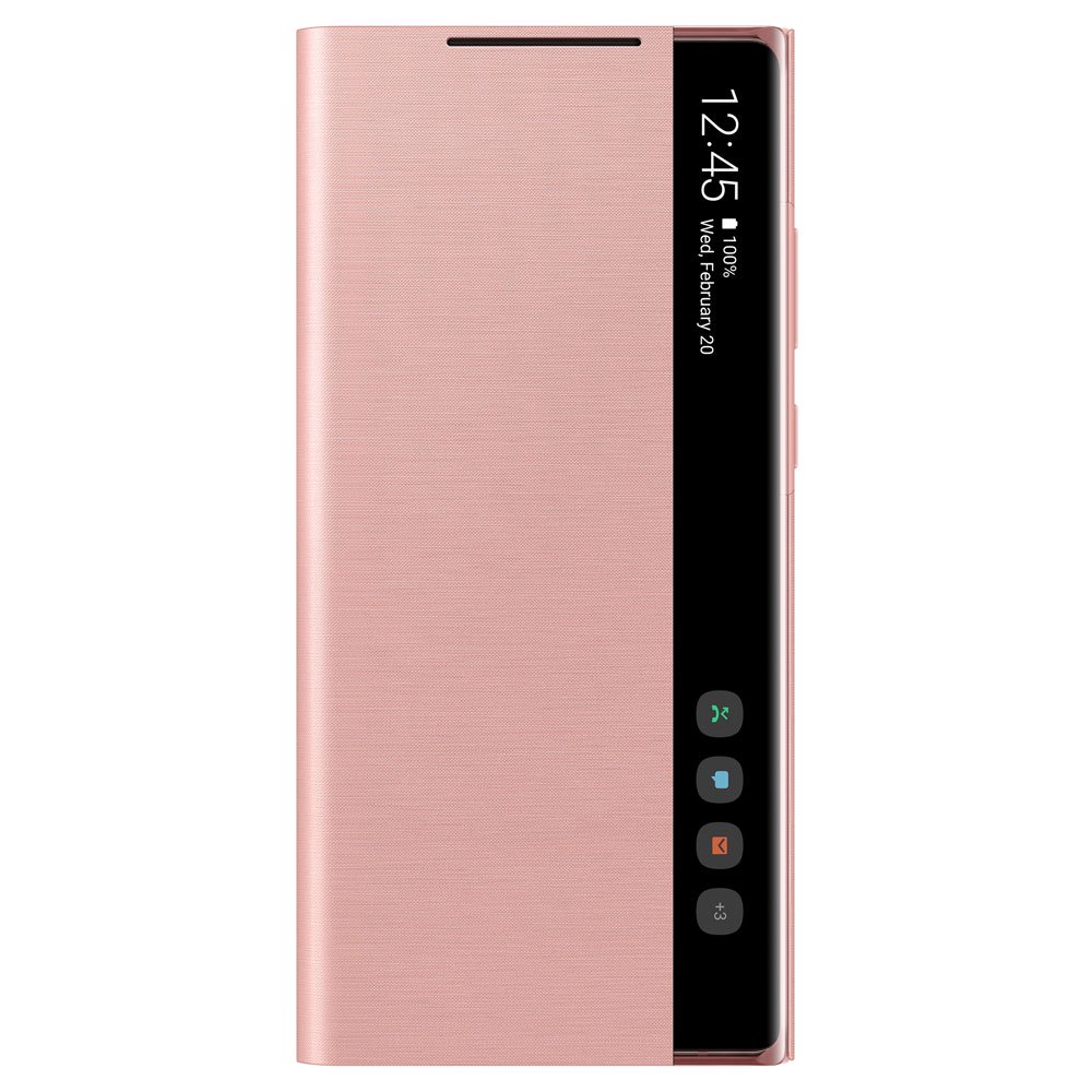Чехол Samsung Smart Clear View Cover для Samsung Galaxy Note 20 EF-ZN980CAEGRU бронзовый купить,NaN