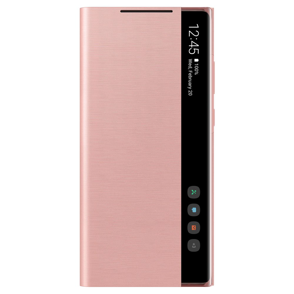 Чехол Samsung Smart Clear View Cover для Samsung Galaxy Note 20 EF-ZN980CAEGRU бронзовый купить,NaN