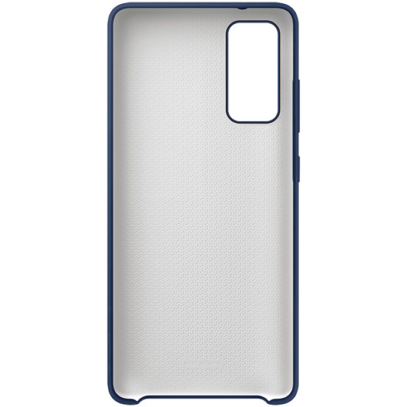 Чехол Samsung Silicone Cover для Galaxy S20 FE EF-PG780TNEGRU синий