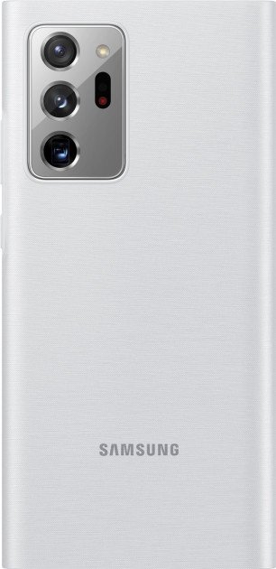 Чехол Samsung Smart Clear View Cover для Samsung Galaxy Note 20 Ultra серебристо-белый купить,NaN