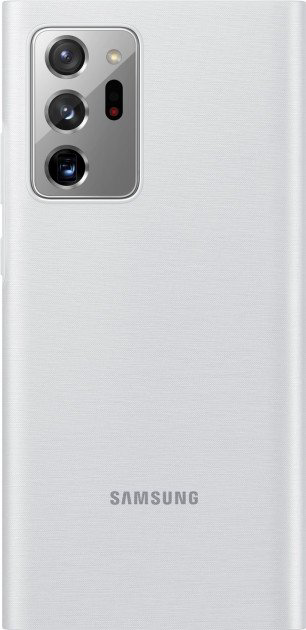 Чехол Samsung Smart Clear View Cover для Samsung Galaxy Note 20 Ultra серебристо-белый купить,NaN
