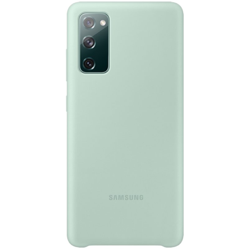 Чехол Samsung Silicone Cover для Galaxy S20 FE EF-PG780TMEGRU мятный купить,NaN