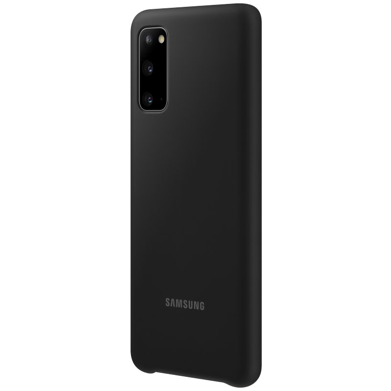 Чехол Samsung Silicone Cover для Galaxy S20 EF-PG980TBEGRU черный
