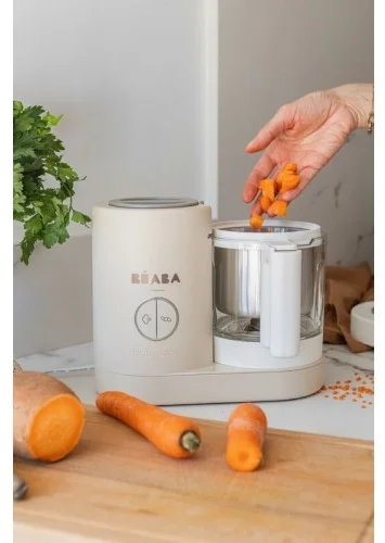 Пароварка-блендер Beaba Babycook Neo EU бежевая купить,NaN