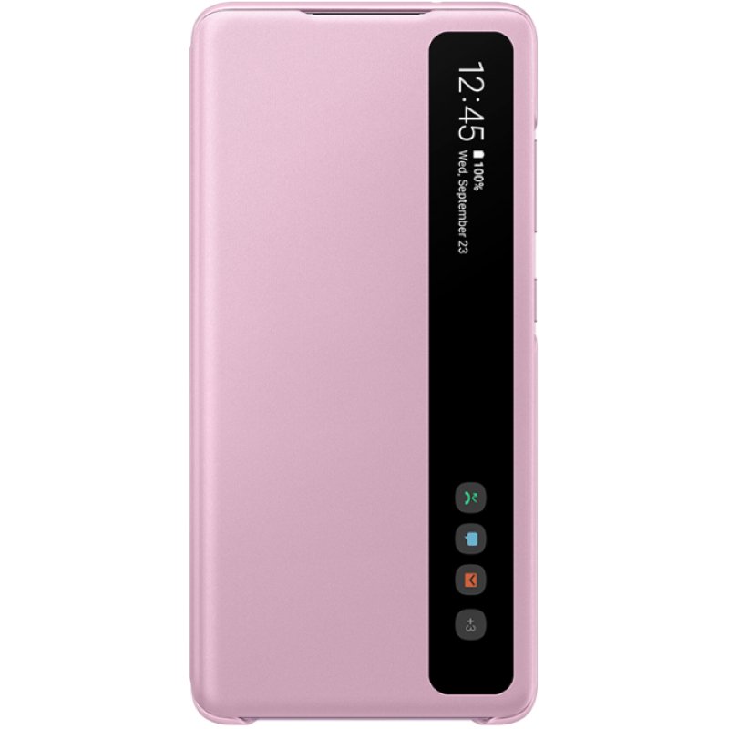 Чехол Samsung Smart Clear Cover для Samsung S20 FE EF-ZG780CVEGRU лавандовый