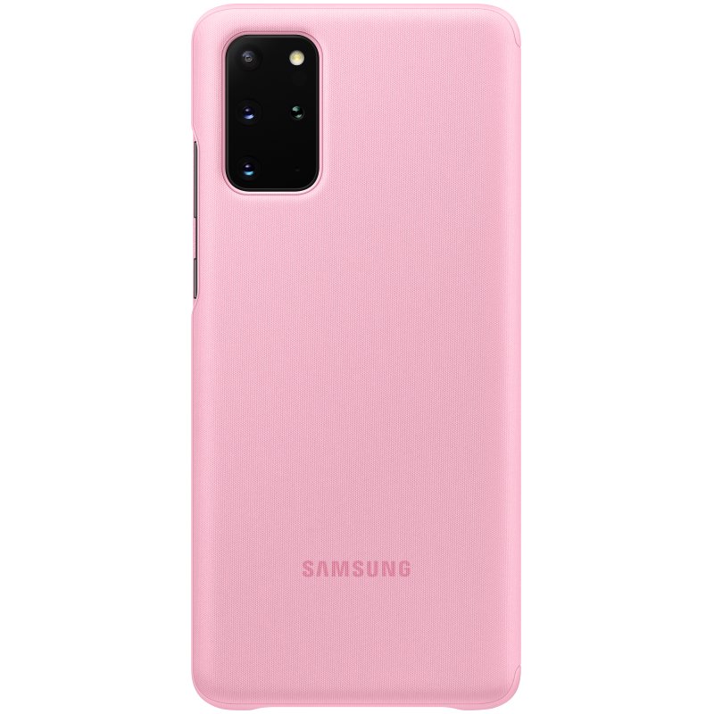 Чехол Samsung Smart Clear View Cover для Samsung Galaxy S20+ розовый купить,NaN