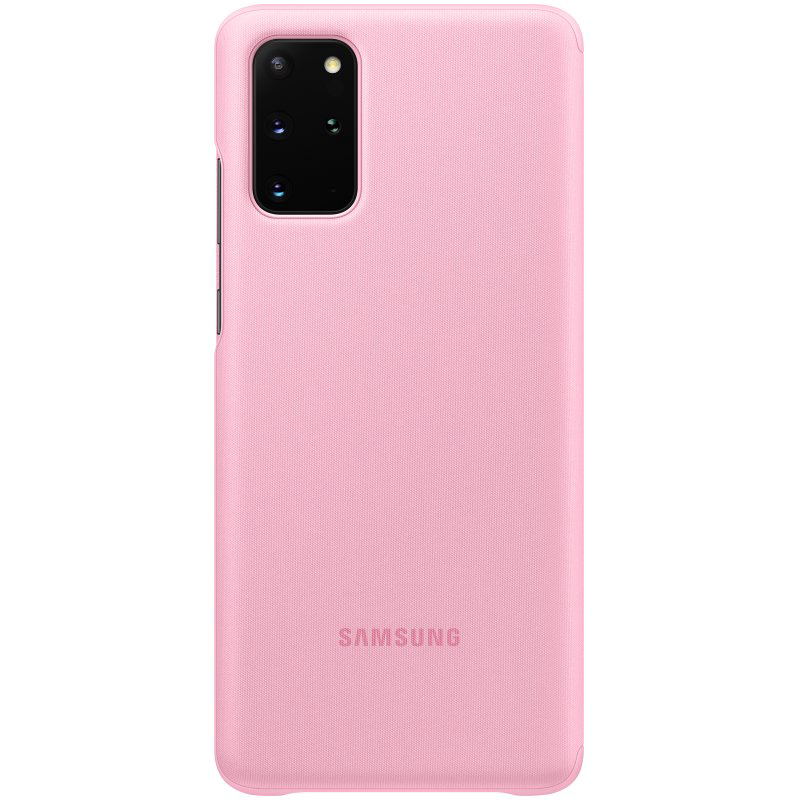 Чехол Samsung Smart Clear View Cover для Samsung Galaxy S20+ розовый купить,NaN