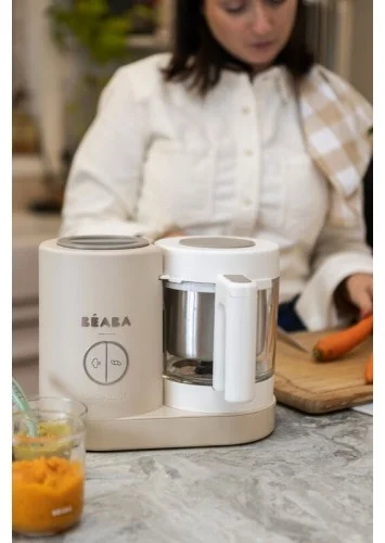 Пароварка-блендер Beaba Babycook Neo EU бежевая купить,NaN