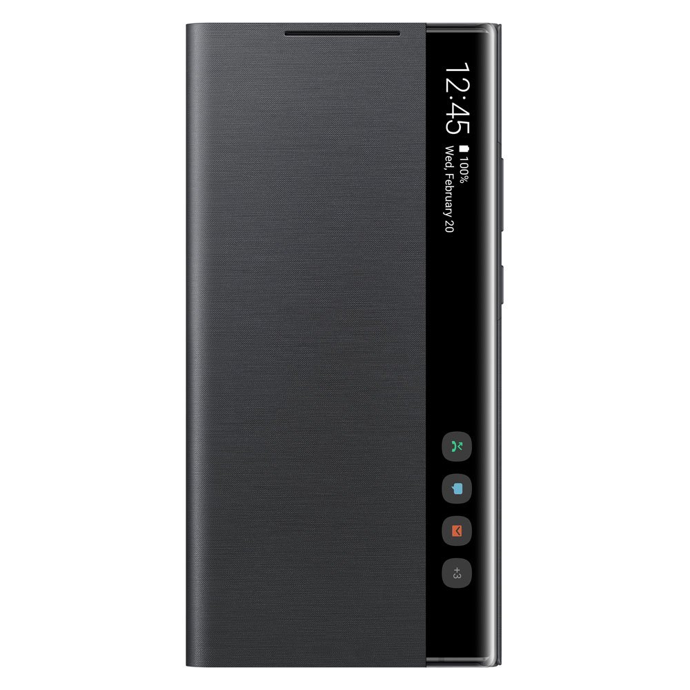 Чехол Samsung Smart Clear View Cover EF-ZN980CBEGRU для Samsung Galaxy Note 20 черный