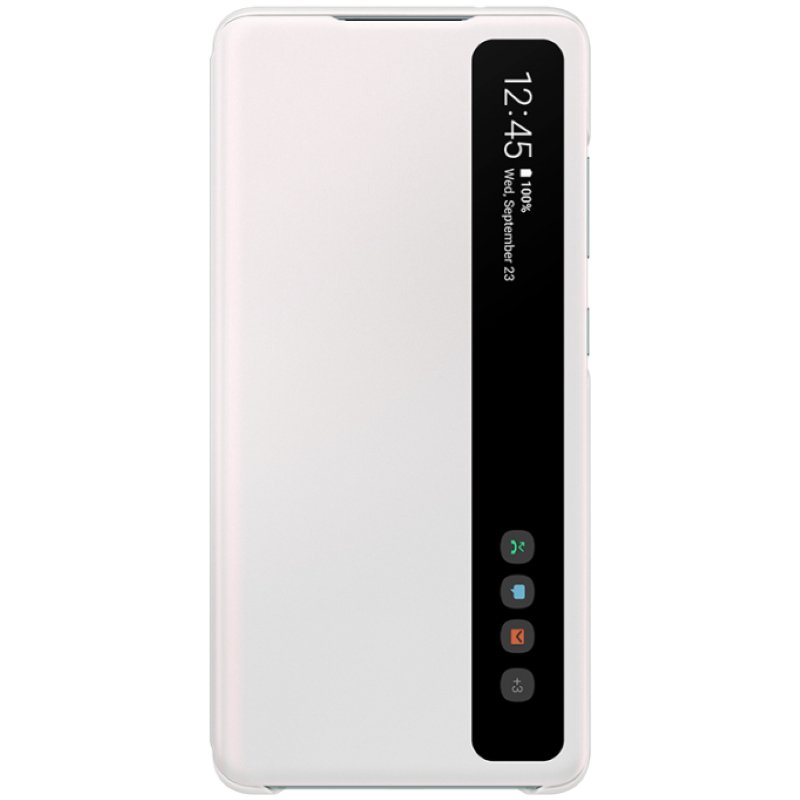 Чехол Samsung Smart Clear View Cover для Samsung Galaxy S20 FE белый