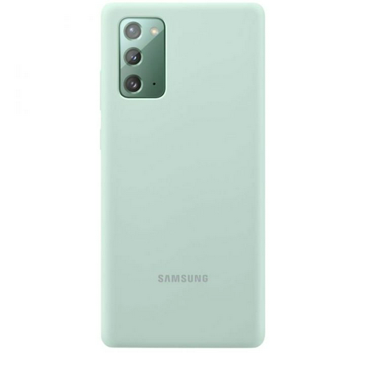 Чехол Samsung Silicone Cover для Galaxy Note 20 EF-PN980TMEGRU зеленый