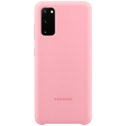 Чехол Samsung Silicone Cover для Galaxy S20 EF-PG980TPEGRU розовый