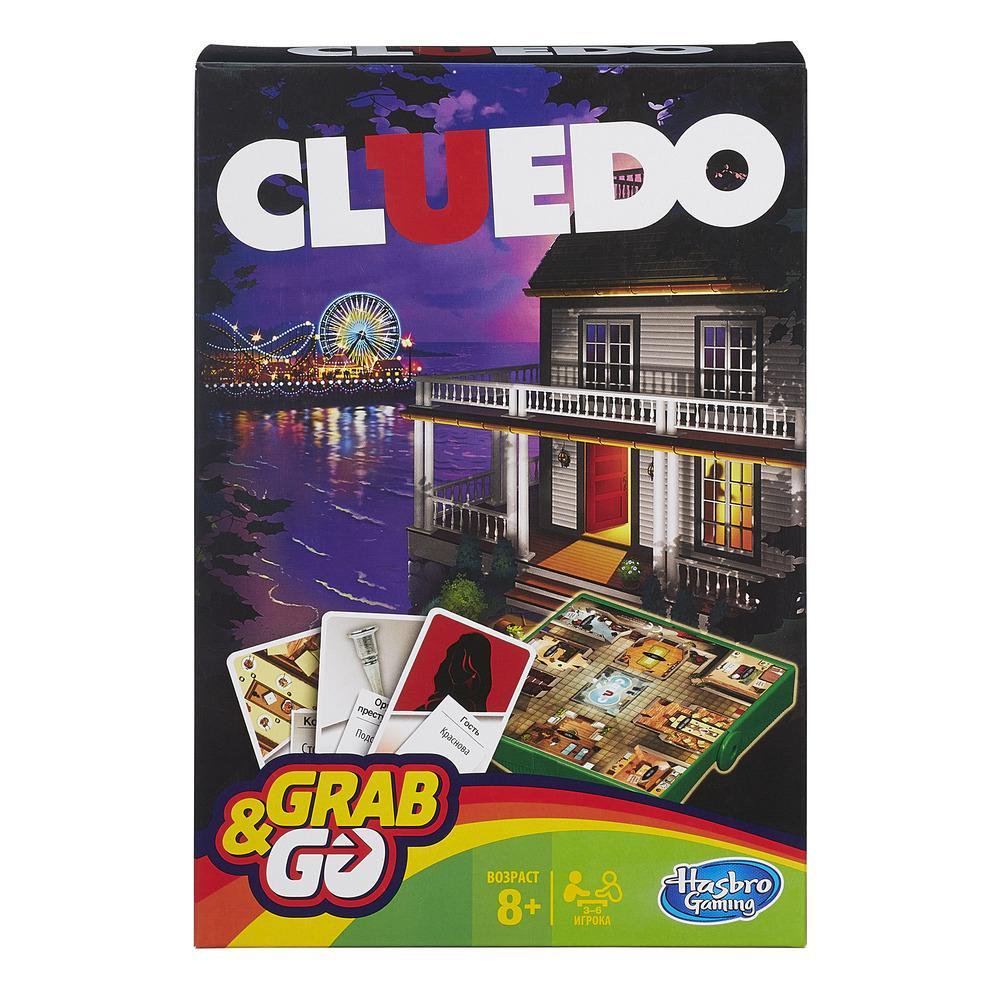 Настольная игра Hasbro Клуэдо дорожная версия B0999 купить,NaN