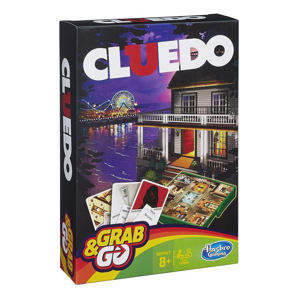 Настольная игра Hasbro Клуэдо дорожная версия B0999 купить,NaN