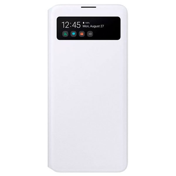 Чехол S View Wallet Cover для Samsung Galaxy A51 EF-EA515PWEGRU белый