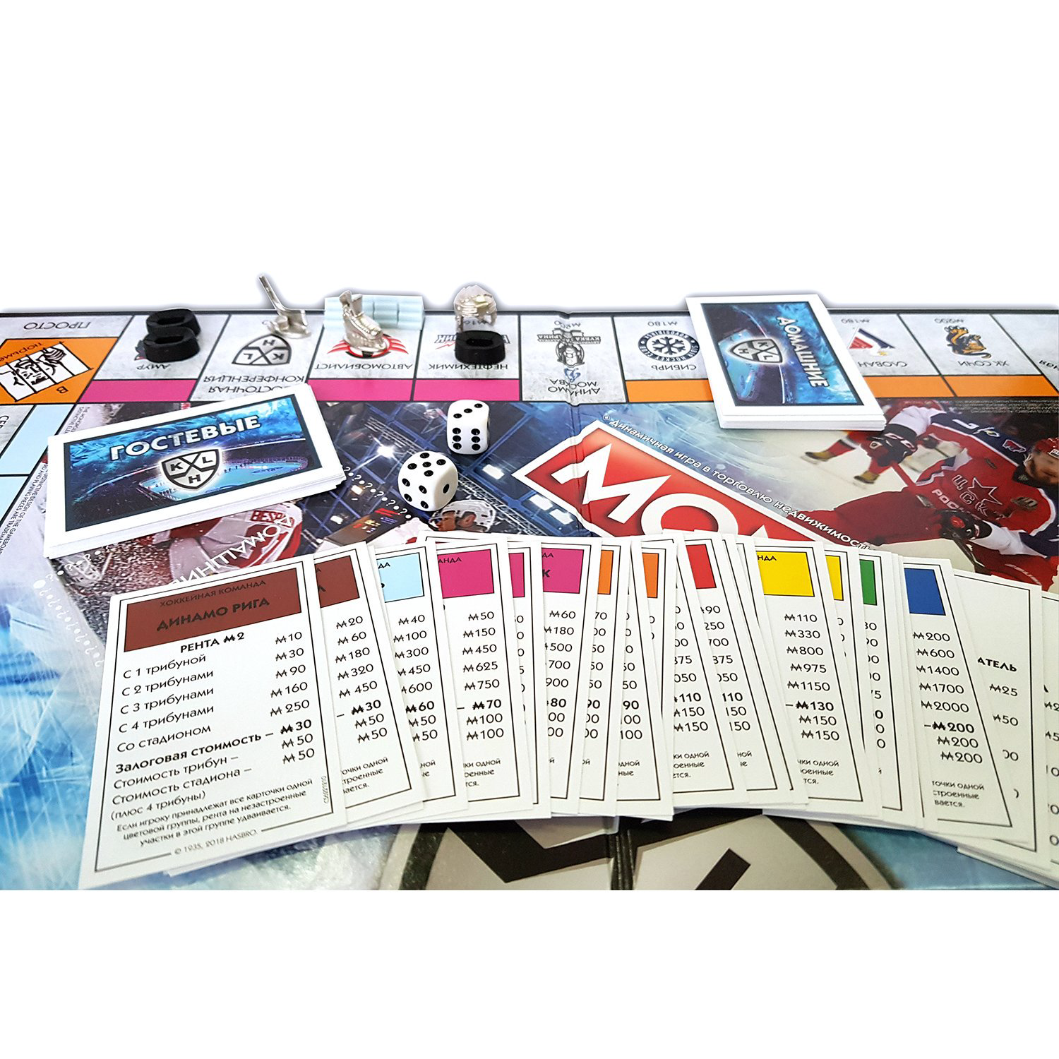 Настольная игра Hasbro Монополия КХЛ 032285 купить,NaN