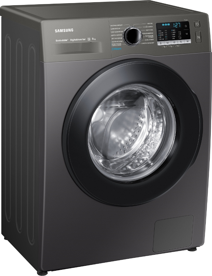 Стиральная машина Samsung WW80AGAS26AXLD темно-серая - ForteMarket Стиральная машина Samsung WW80AGAS26AXLD темно-серая купить,0