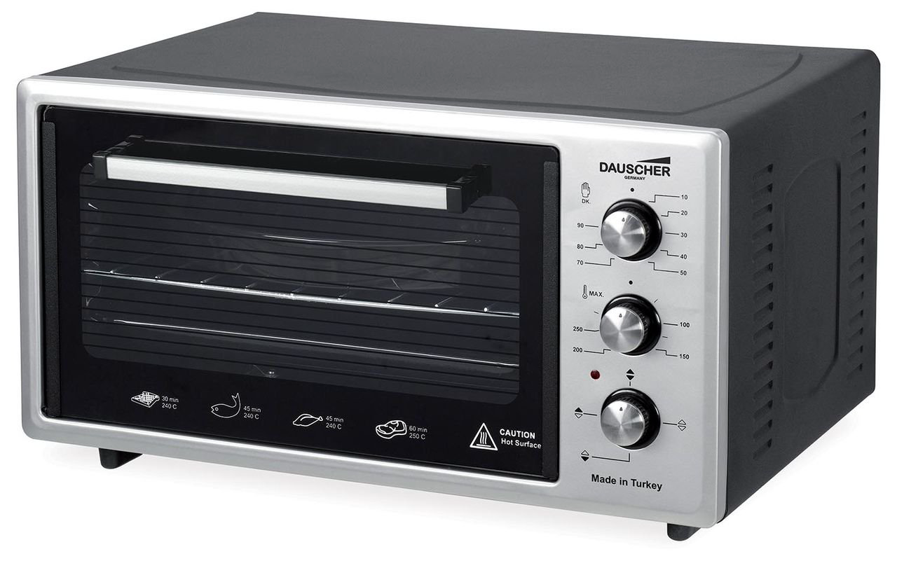 Мини-печь Dauscher DMO-3600 серебристая купить,NaN