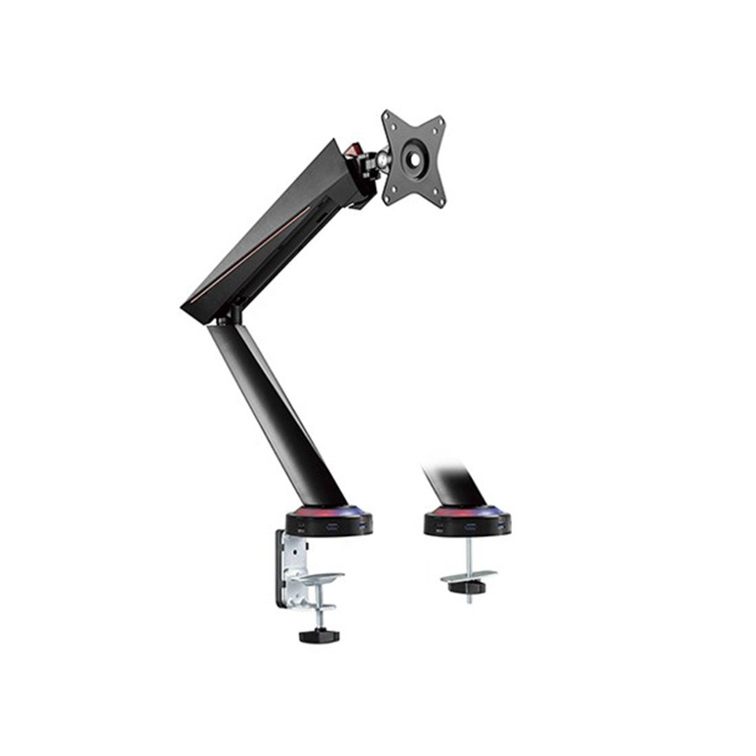 Кронштейн с газлифтом Brateck LDT39-C012U RGB 17"-32" черный купить,NaN