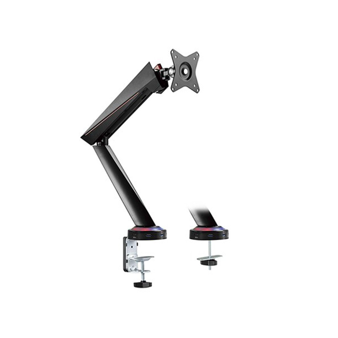 Кронштейн с газлифтом Brateck LDT39-C012U RGB 17"-32" черный купить,NaN