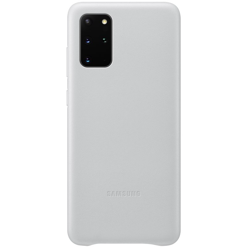 Чехол Samsung Leather Cover для Galaxy S20+ EF-VG985LSEGRU серебристый купить,NaN