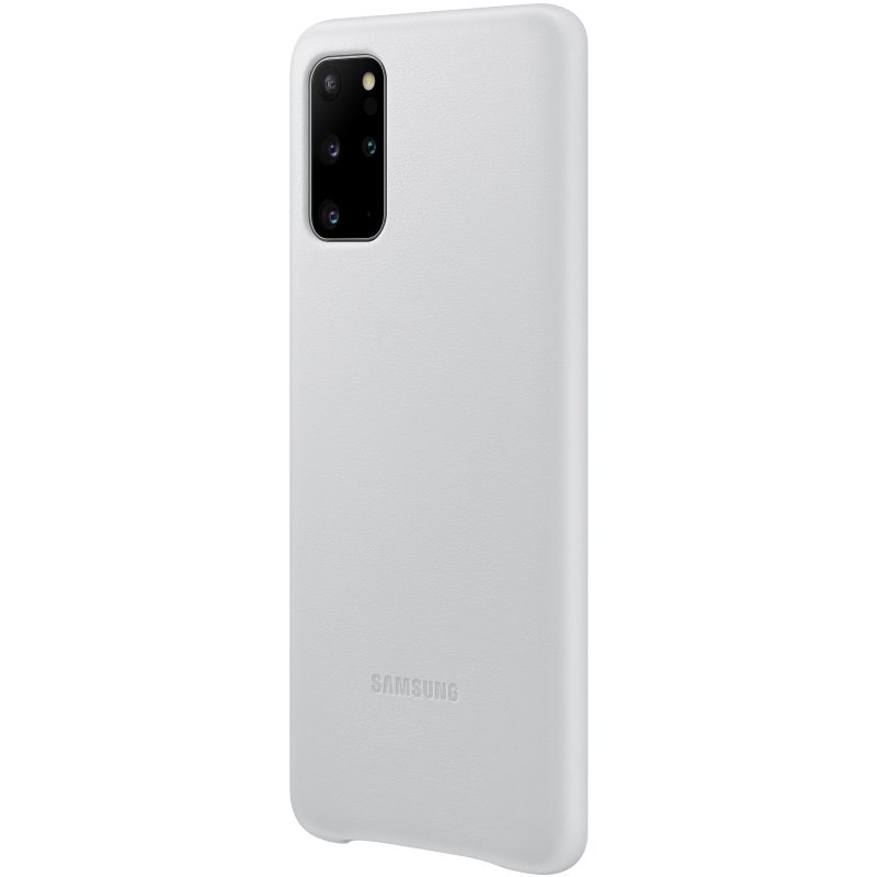 Чехол Samsung Leather Cover для Galaxy S20+ EF-VG985LSEGRU серебристый купить,NaN