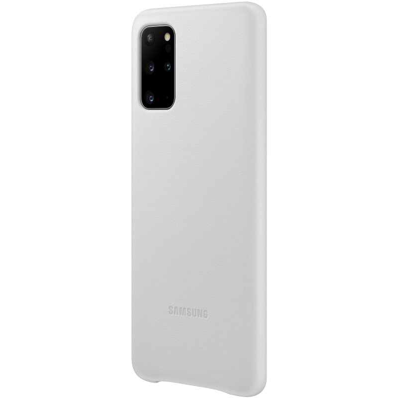 Чехол Samsung Leather Cover для Galaxy S20+ EF-VG985LSEGRU серебристый купить,NaN