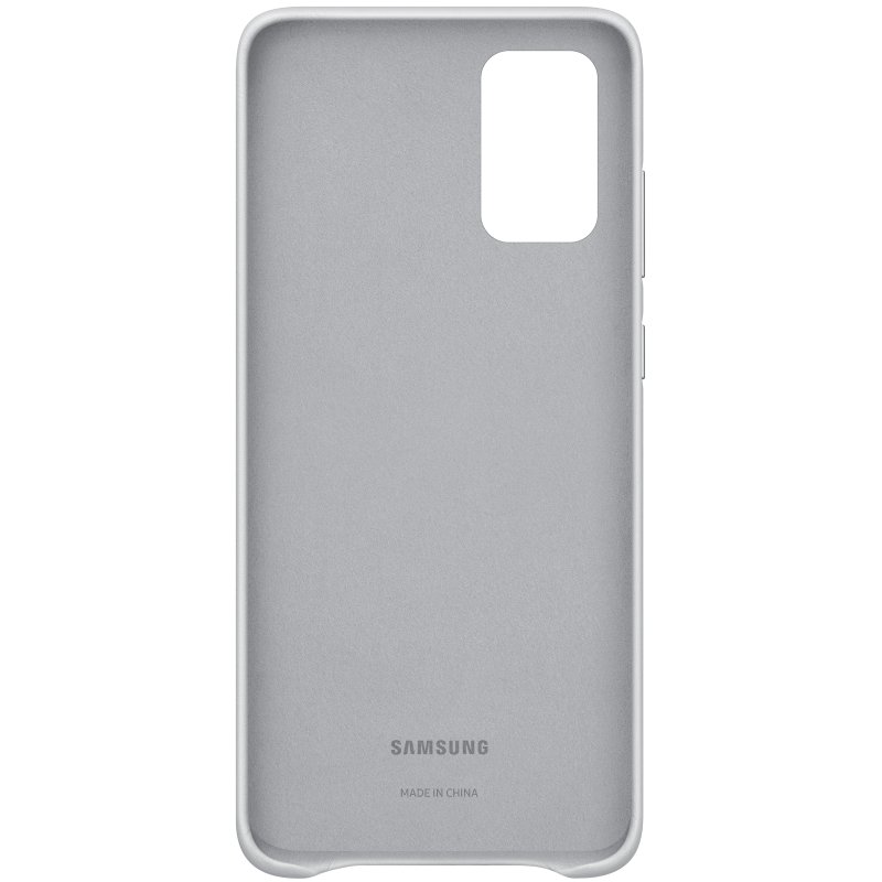 Чехол Samsung Leather Cover для Galaxy S20+ EF-VG985LSEGRU серебристый купить,NaN