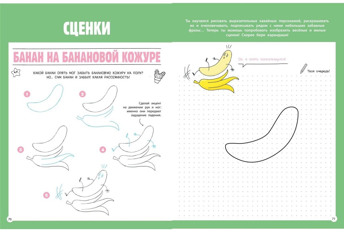 Книга Ежевская М.: Я рисую KAWAII. 30 рисунков шаг за шагом купить,NaN