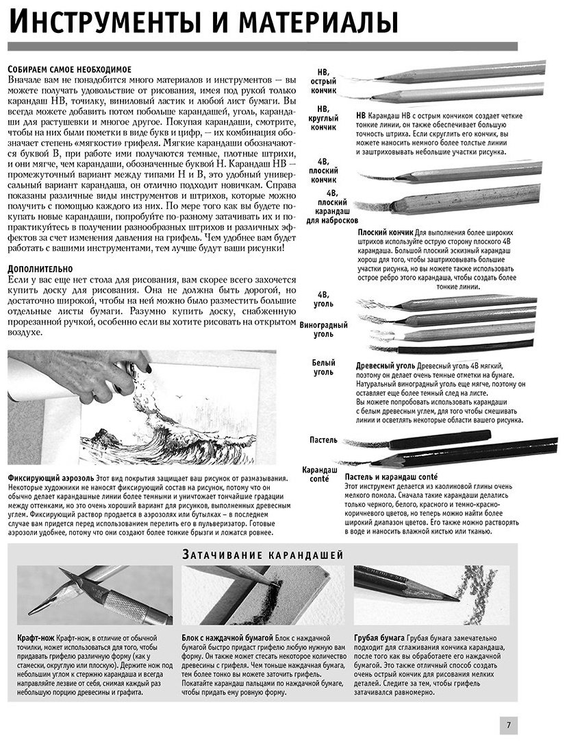 Книга Рисуем карандашом портреты, натюрморты, пейзажи купить,NaN