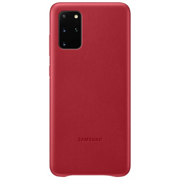 Чехол Samsung Leather Cover для Galaxy S20+ EF-VG985LREGRU красный