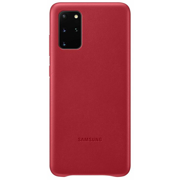 Чехол Samsung Leather Cover для Galaxy S20+ EF-VG985LREGRU красный