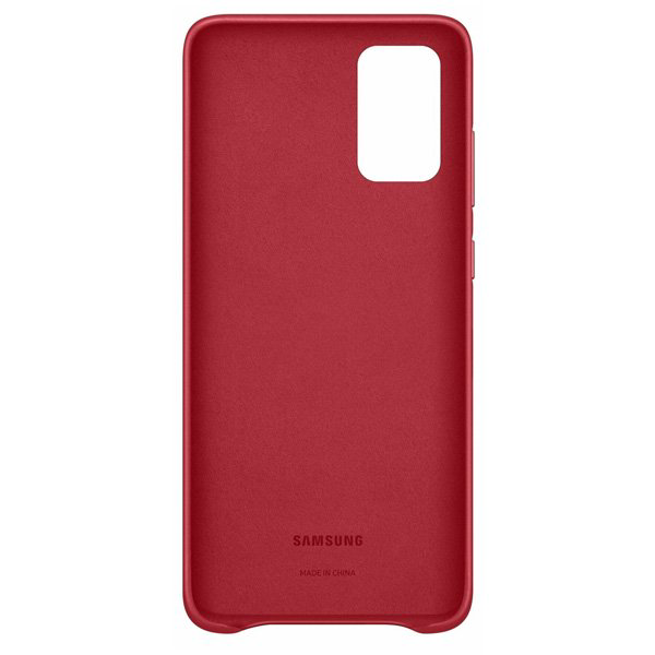 Чехол Samsung Leather Cover для Galaxy S20+ EF-VG985LREGRU красный