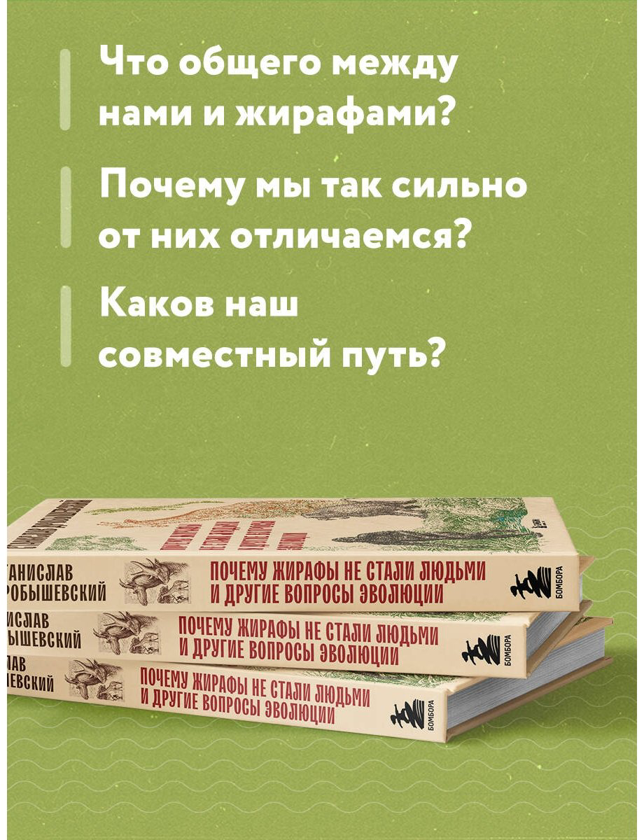 Книга Дробышевский С. В.: Почему жирафы не стали людьми и другие вопросы эволюции купить,NaN
