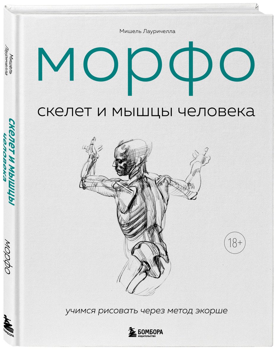 Книга Лауричелла М.: МОРФО. Скелет и мышцы человека. Анатомия для художников купить,NaN