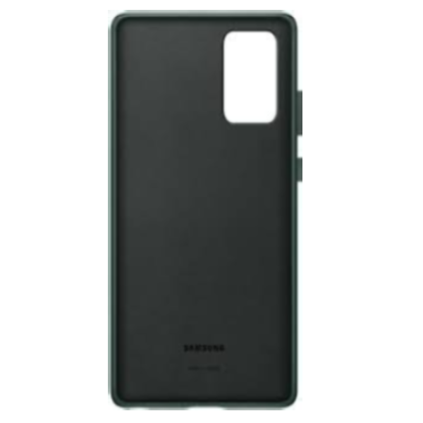 Чехол Leather Cover для Samsung Galaxy Note 20 EF-VN980LGEGRU зеленый купить,NaN