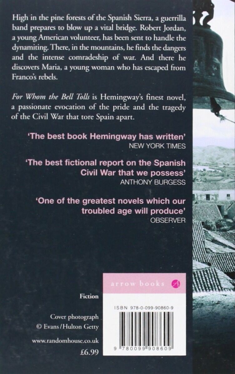 Книга Hemingway E.: For Whom the Bell Tolls купить,NaN