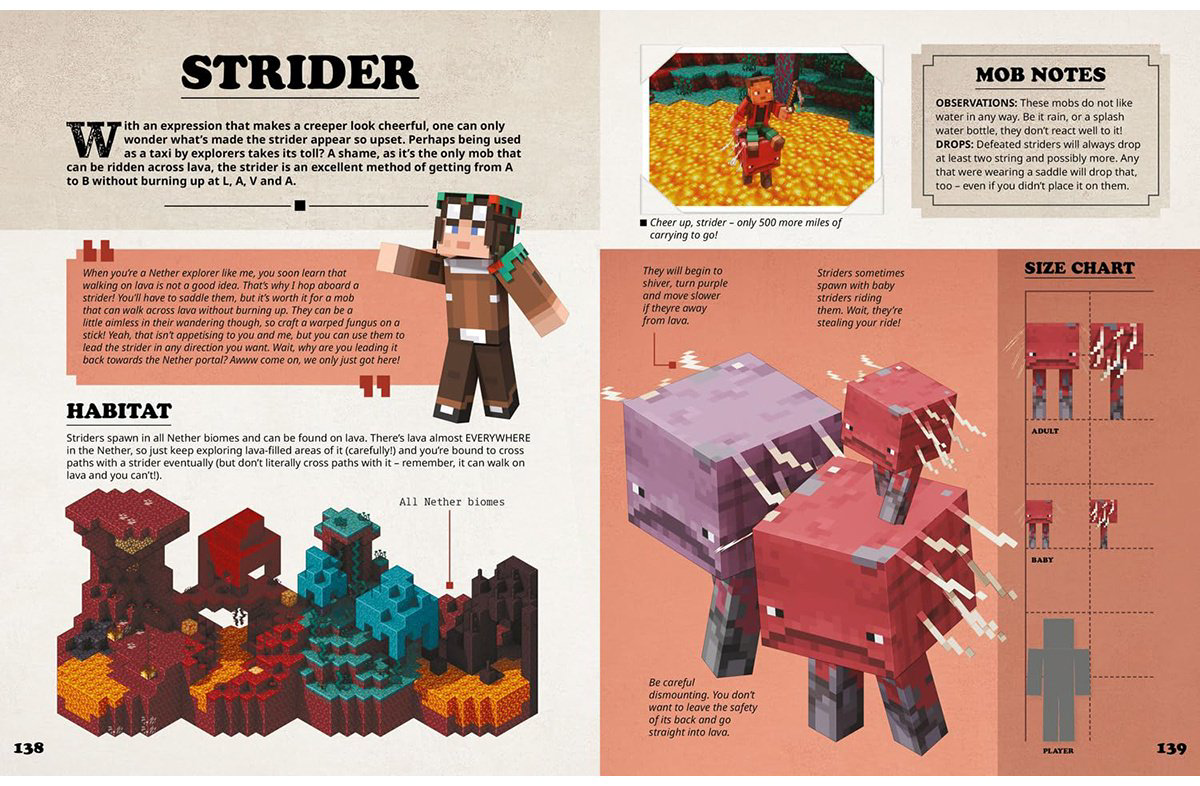Книга MINECRAFT MOBSPOTTER’S ENCYCLOPEDIA купить,NaN