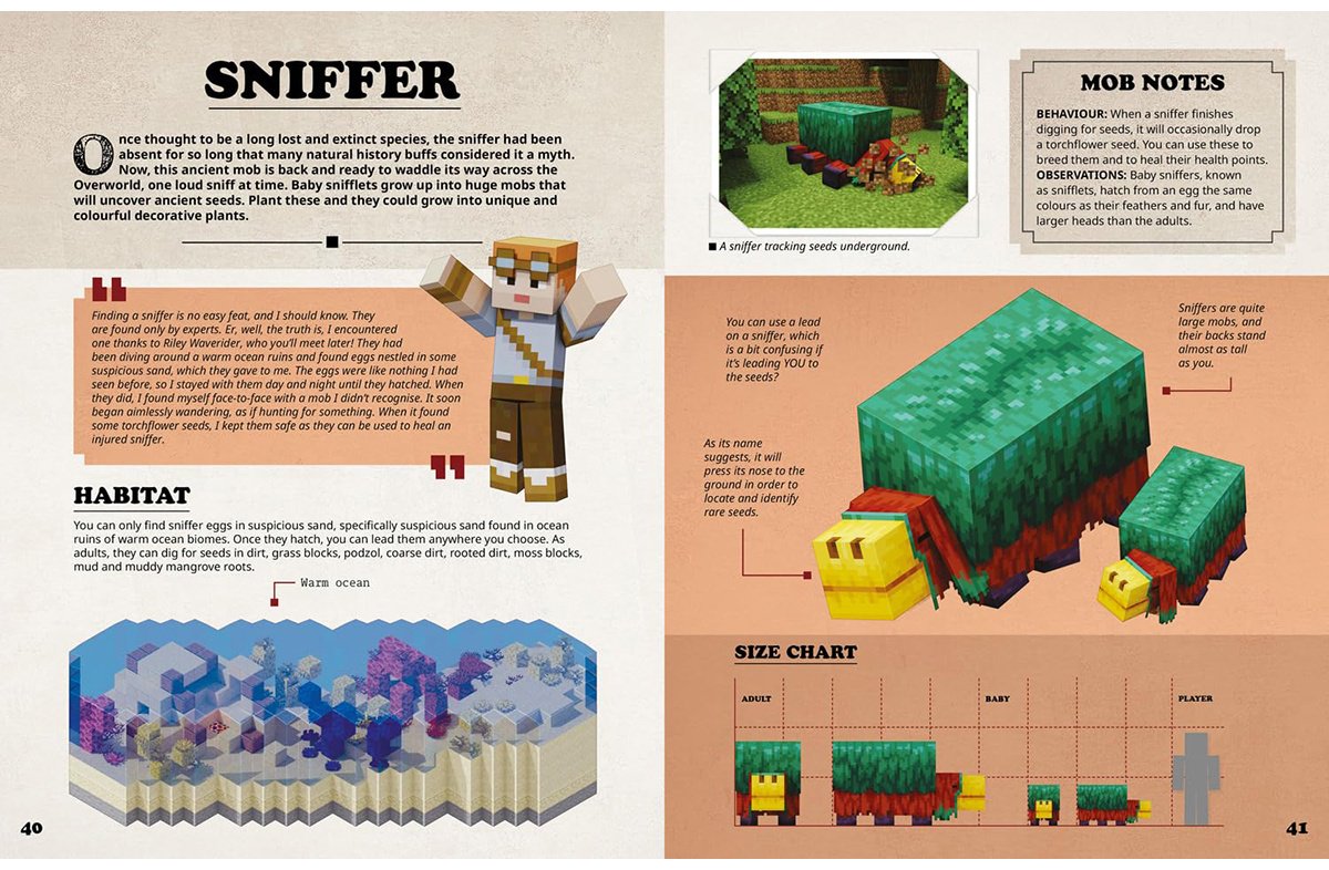 Книга MINECRAFT MOBSPOTTER’S ENCYCLOPEDIA купить,NaN