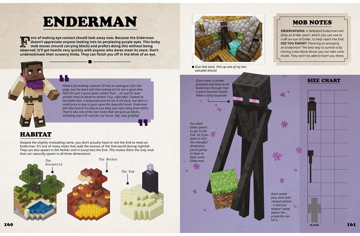 Книга MINECRAFT MOBSPOTTER’S ENCYCLOPEDIA купить,NaN