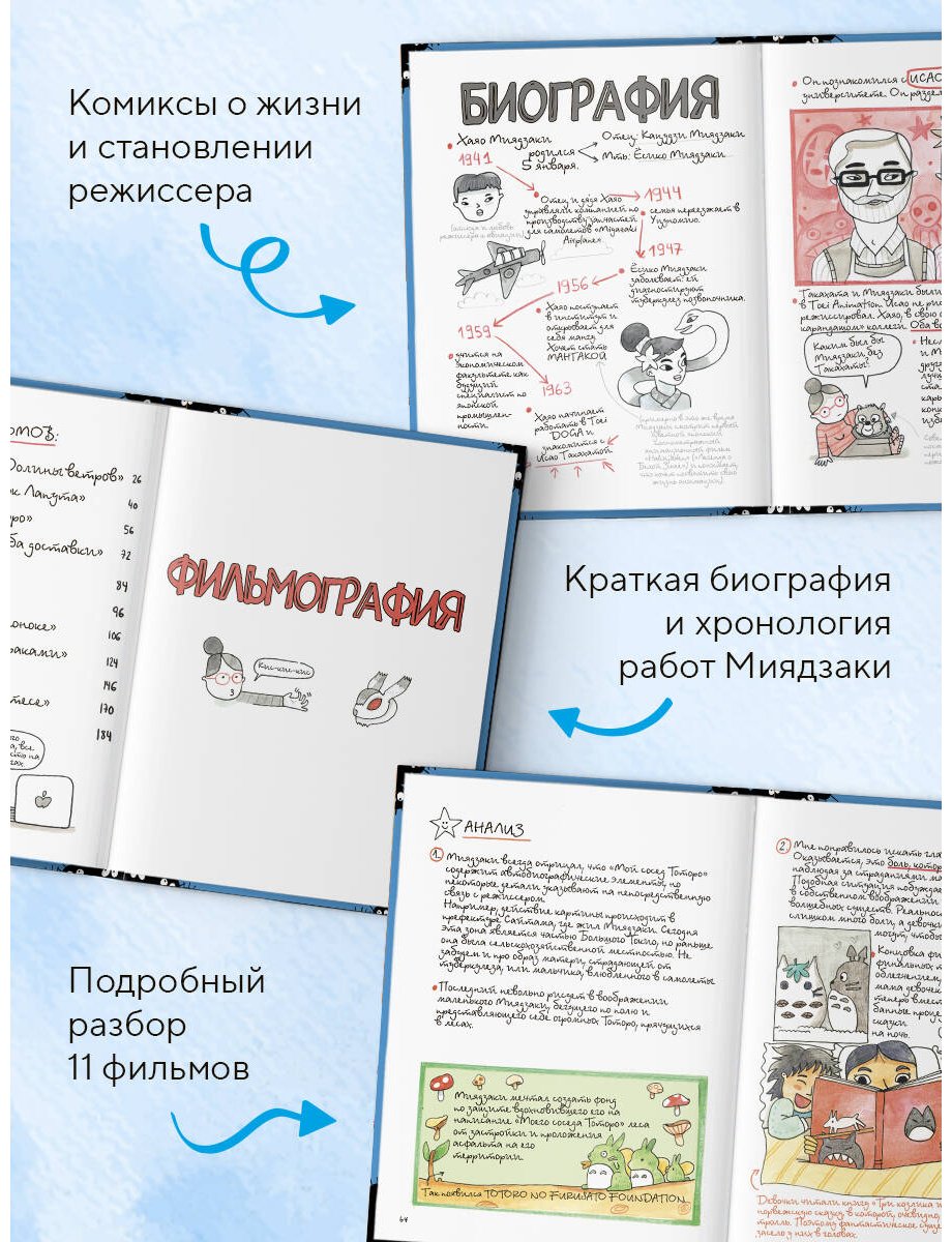 Книга Аррасола А.: Тоторо и я. Графическая биография Хаяо Миядзаки купить,NaN