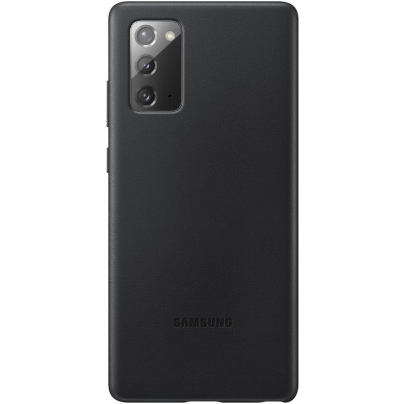 Чехол Leather Cover для Samsung Galaxy Note 20 EF-VN980LBEGRU черный