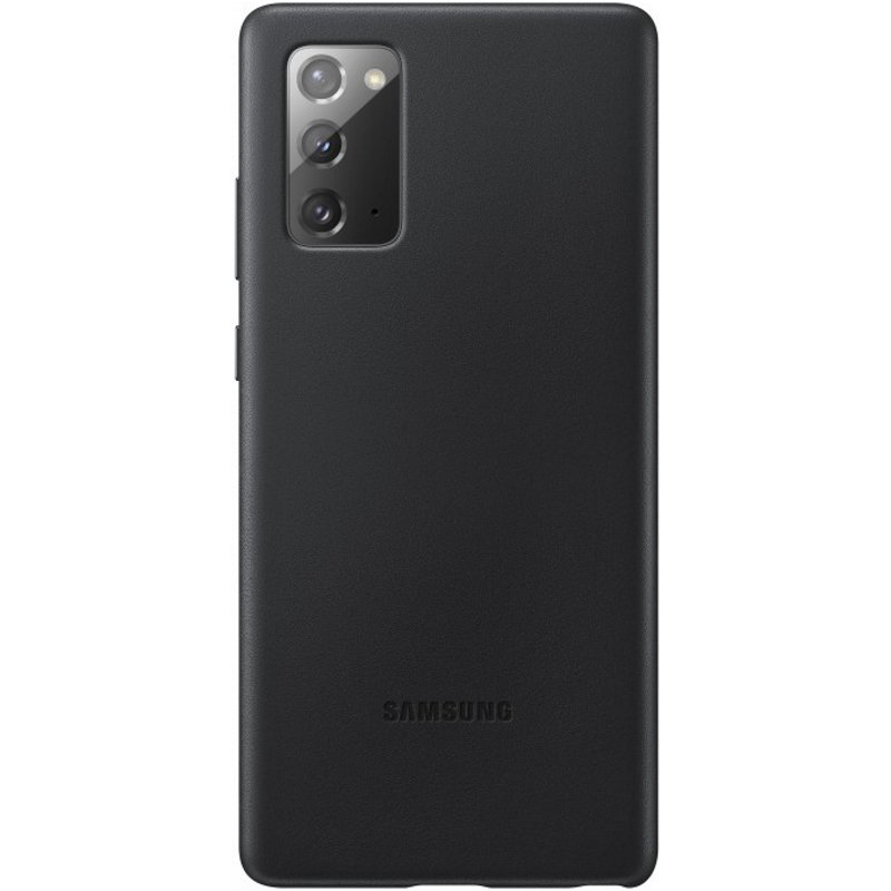 Чехол Leather Cover для Samsung Galaxy Note 20 EF-VN980LBEGRU черный