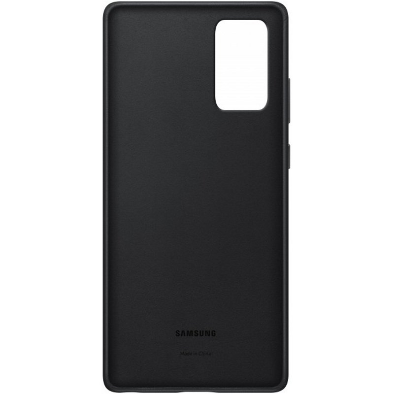 Чехол Leather Cover для Samsung Galaxy Note 20 EF-VN980LBEGRU черный