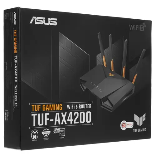 Маршрутизатор Asus TUF Gaming  AX4200 TUF-AX4200 Black купить,0